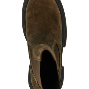 Rick Owens Beatle Bogun Ankle Boots