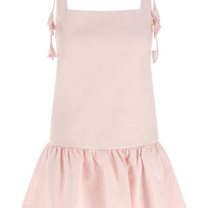 Self-Portrait Pink Flower Taffetà Dress