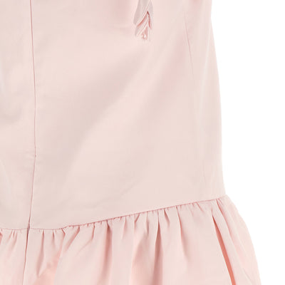 Self-Portrait Pink Flower Taffetà Dress