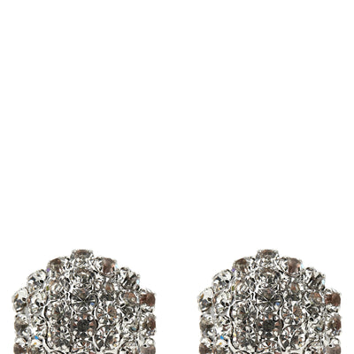 Self-Portrait Crystal Flower Earrings