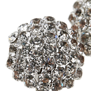 Self-Portrait Crystal Flower Earrings