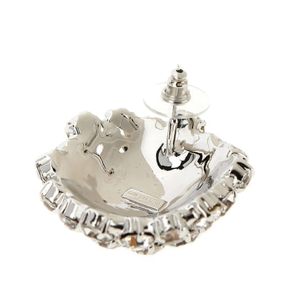 Self-Portrait Crystal Flower Earrings