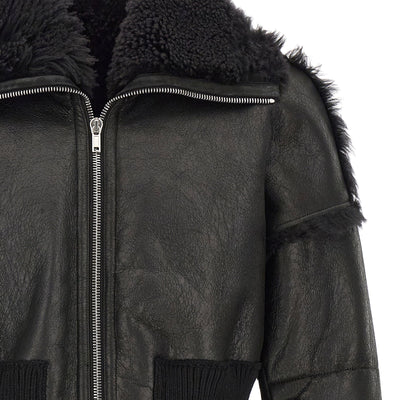 Rick Owens Flight Jkt Cropped Bomber Jacket