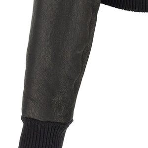 Rick Owens Flight Jkt Cropped Bomber Jacket