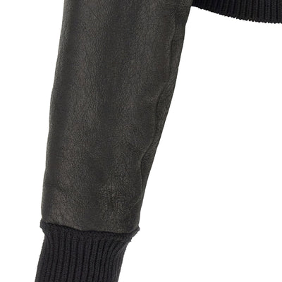 Rick Owens Flight Jkt Cropped Bomber Jacket