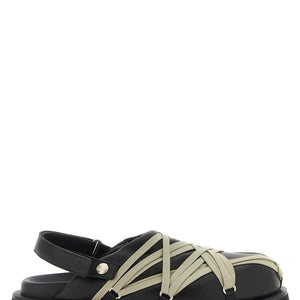 Rick Owens Padded Megalace Platform Sabots