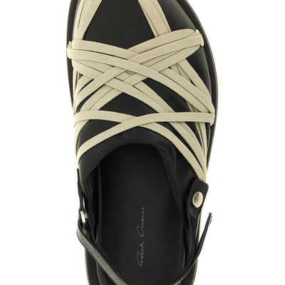 Rick Owens Padded Megalace Platform Sabots