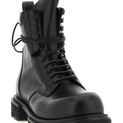 Rick Owens Low Army Gabe Ankle Boots