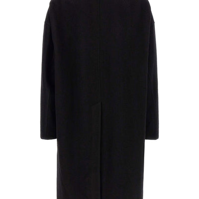 Rick Owens Buttoned Brad Coat