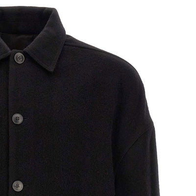 Rick Owens Buttoned Brad Coat