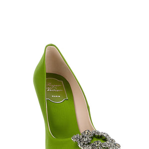 Roger Vivier Flower Strass Pumps