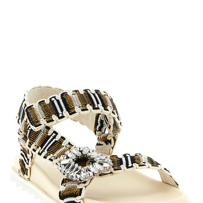 Roger Vivier Slidy Viv Trek Sandals