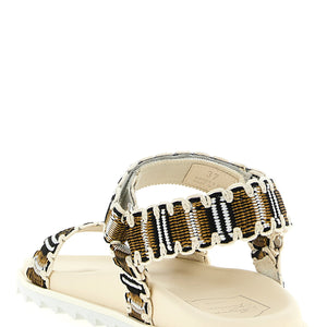 Roger Vivier Slidy Viv Trek Sandals