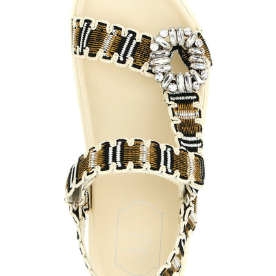 Roger Vivier Slidy Viv Trek Sandals