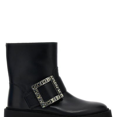 Roger Vivier Viv Rangers Ankle Boots