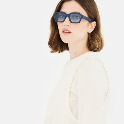 CARO - Matte Blue Fade