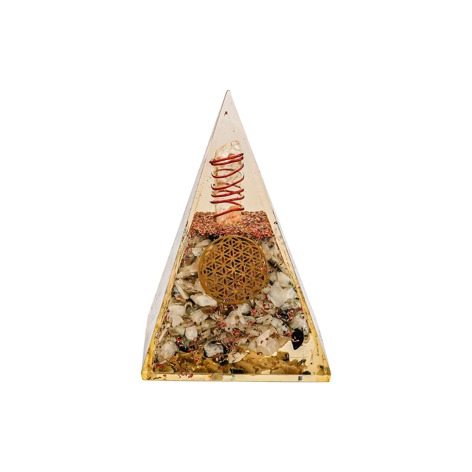 Rainbow Moonstone Nubian Pyramid
