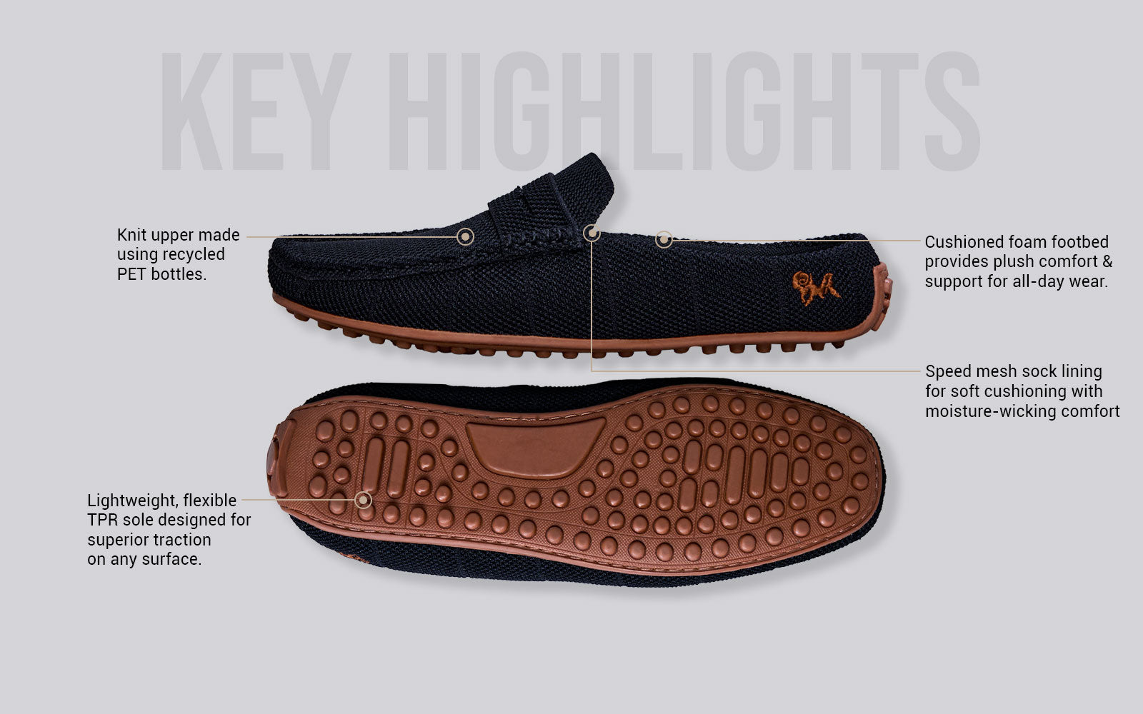 Relive Knit Mules : Black