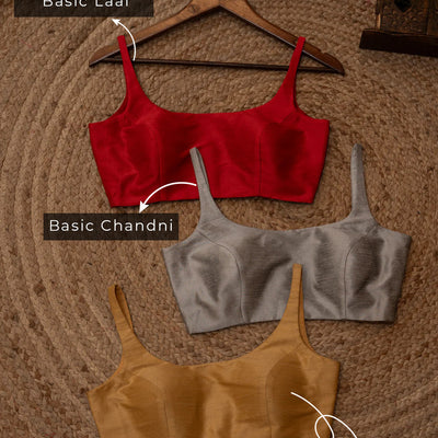 Basic Laal + Basic Chandni + Basic skin