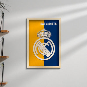 Real Madrid F.C. Wooden Wall Art