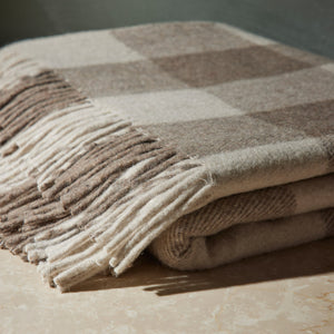 Recycled Wool Throw by TBCo