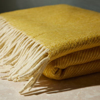 Recycled Wool Throw by TBCo