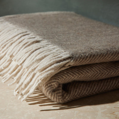 Recycled Wool Throw by TBCo