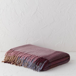 Recycled Wool Throw by TBCo