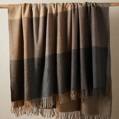 Recycled Wool Throw by TBCo