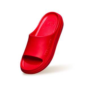 Cushers Slides For Men : Red