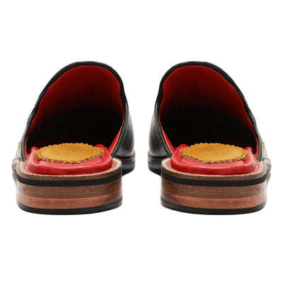 Red Houndstoth_  Mules_ Women (discontinued)