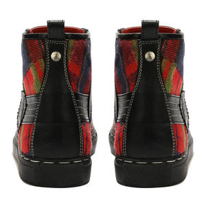 Red Tartans HighTops_  For Men (discontinued)