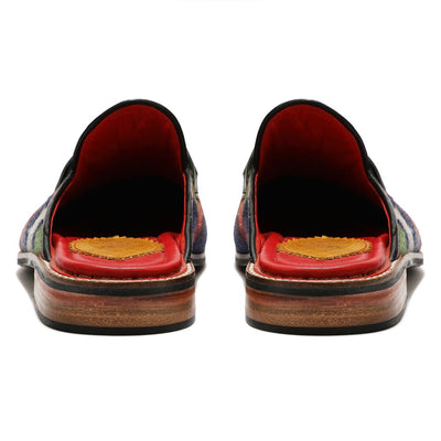 Red Tartans Mule_  for Men (discontinued)