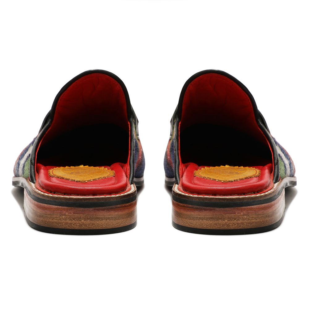 Red Tartans Mule_  for Men (discontinued)