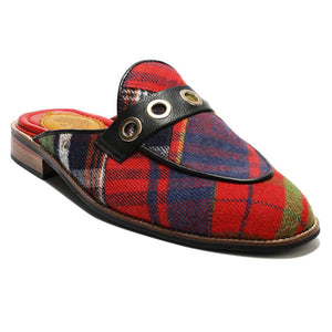 Red Tartans Mule_  for Men (discontinued)
