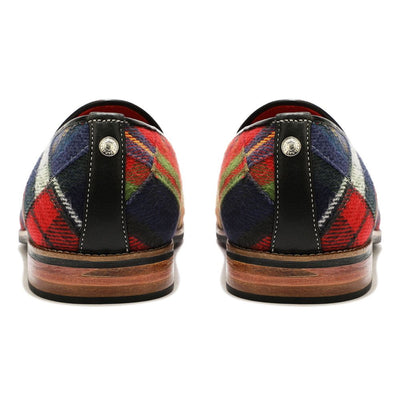 Red Tartans Slip_on for Men (discontinued)
