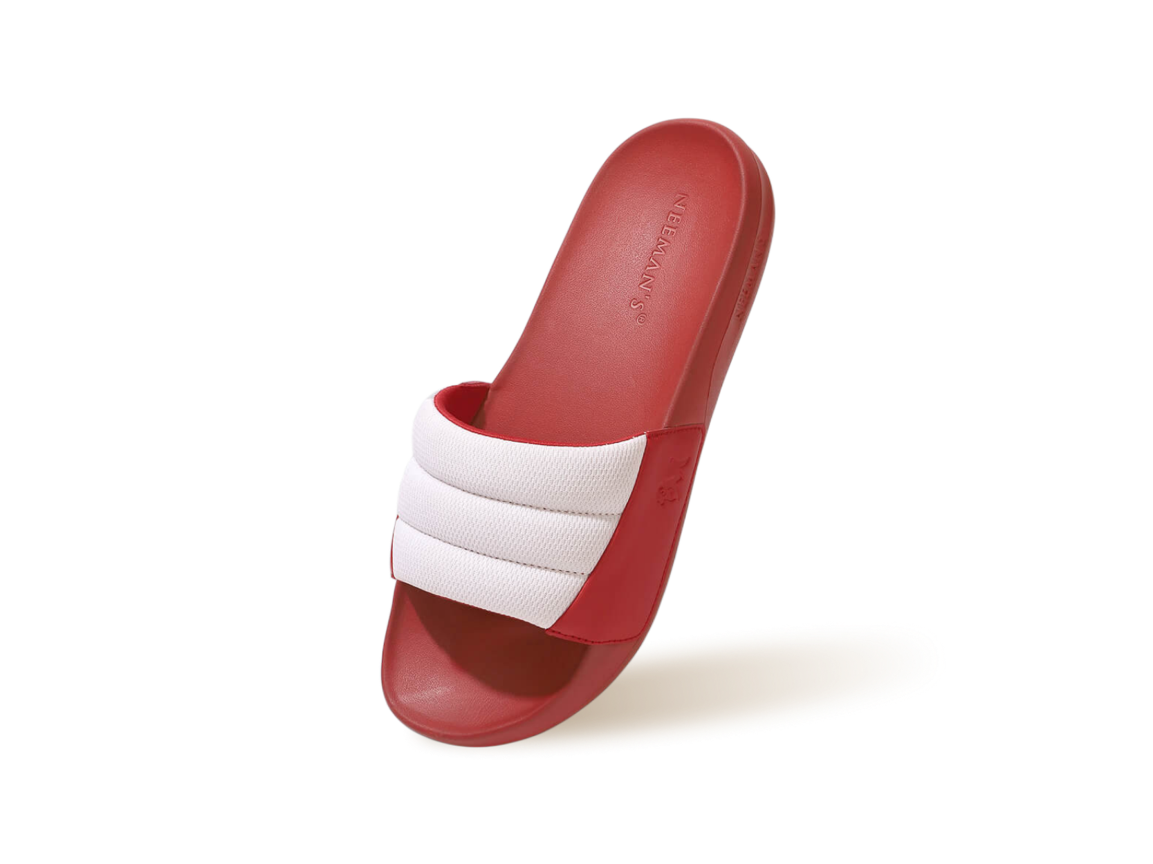 Squooshy Slides for Men : Red-White