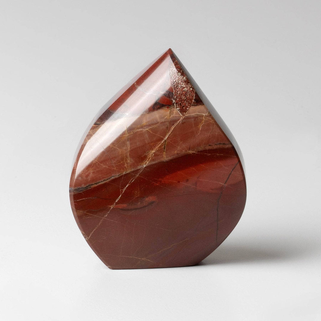 Red Jasper Flame Freeform Crystal