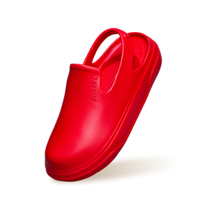 Cushers Clogs For Men : Red