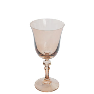 Estelle Colored Regal Goblet - Set of 6 {Mocha Mousse (Our Amber Smoke)}
