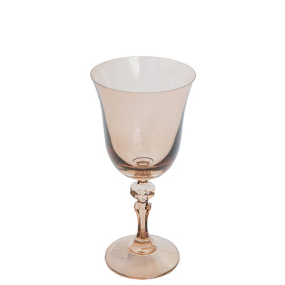 Estelle Colored Regal Goblet - Set of 6 {Mocha Mousse (Our Amber Smoke)}