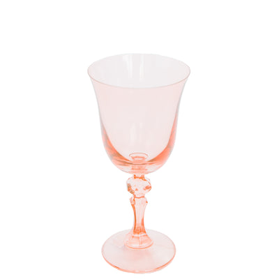 Estelle Colored Regal Goblet - Set of 2 {Blush Pink}