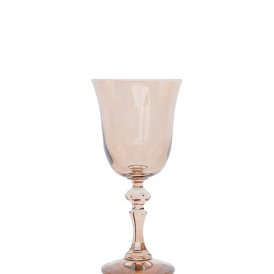 Estelle Colored Regal Goblet - Set of 6 {Mocha Mousse (Our Amber Smoke)}