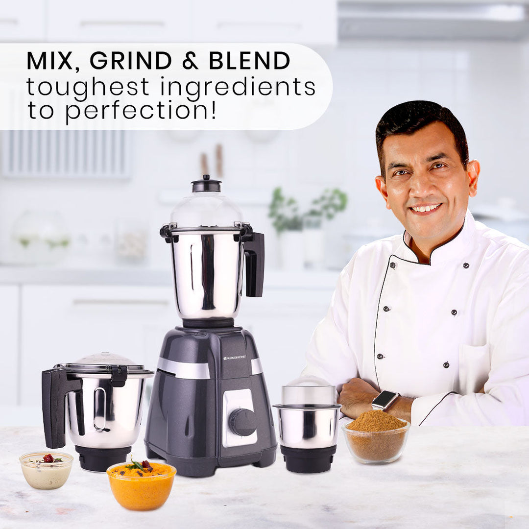 Wonderchef Renewed Regalia Mixer Grinder 750W, 230V~50Hz,