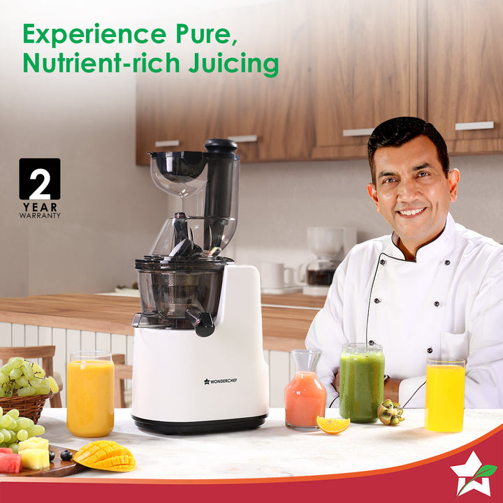 Regenta Full Fruit Juicer | Professional Cold Press | High Juice Yield