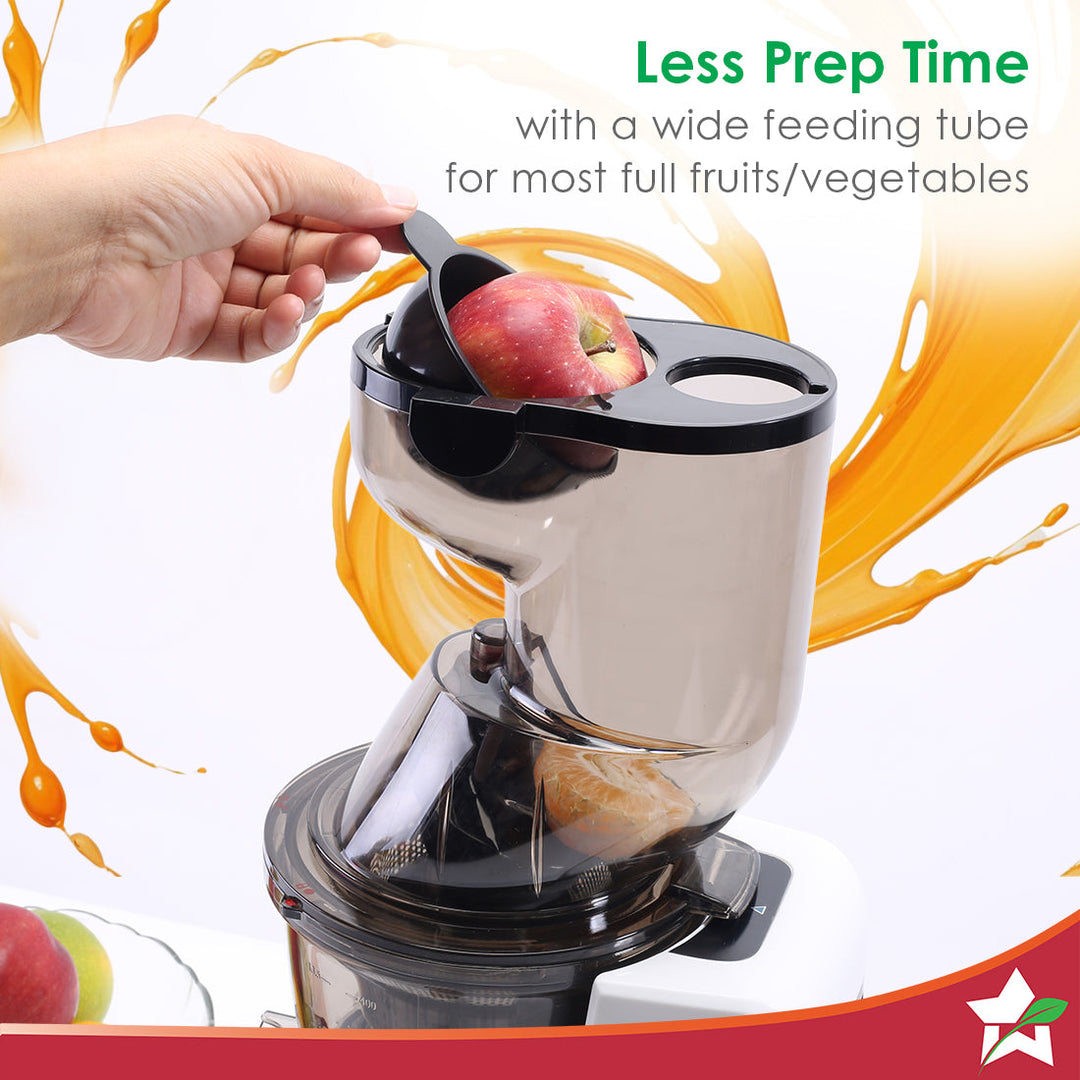 Regenta Full Fruit Juicer | Professional Cold Press | High Juice Yield