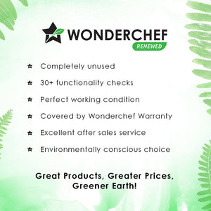 Wonderchef Renewed Power 1400W Induction Cooktop | 11 Preset Functions