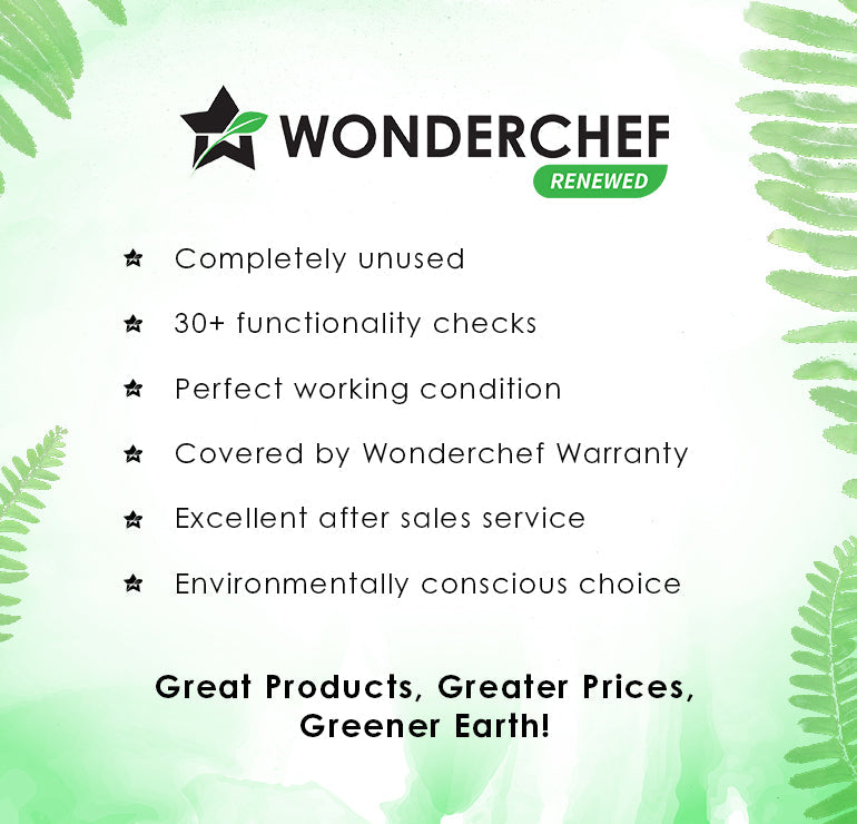 Wonderchef Renewed Power 1400W Induction Cooktop | 11 Preset Functions