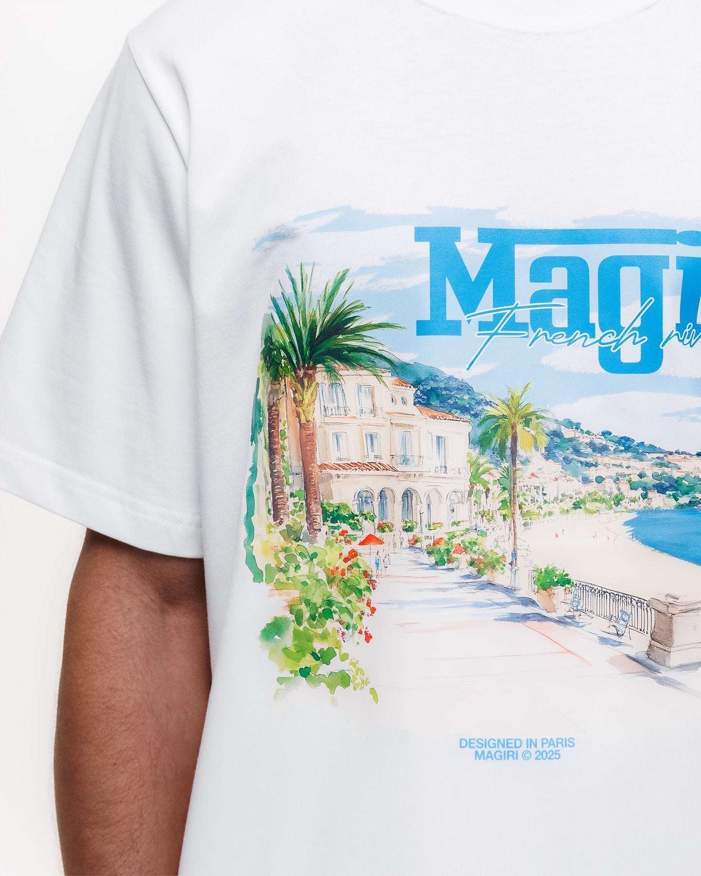 MAGIRI Rivera Printed White T-Shirt