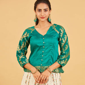 Emerald Green Short Top
